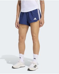 adidas Performance - Pacer Workout Woven High Rise Shorts Womens