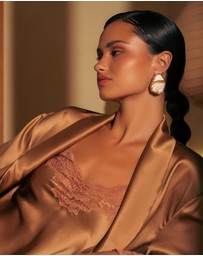 GINIA - Silk Lace Slip
