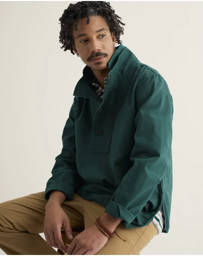 Seasalt - Men's Clay Stone Organic Cotton Pullover Smock