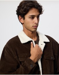 Thrills - Oversized Sherpa Wanderer Cord Jacket