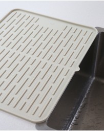 DESIGNSTUFF - DRIP Folding Silicone Drying Mat Large w/ Drainage Mouth