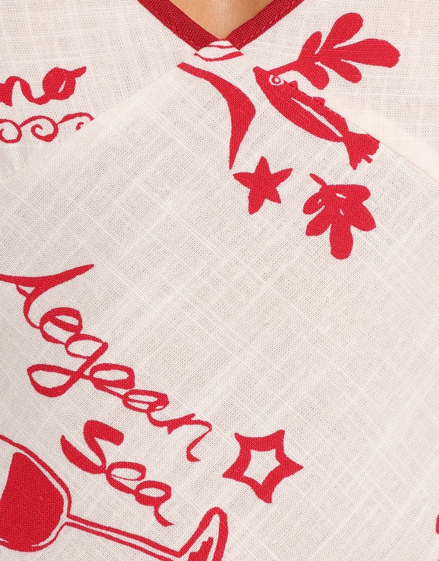 Petal & Pup - Fleur Mini Dress - Red