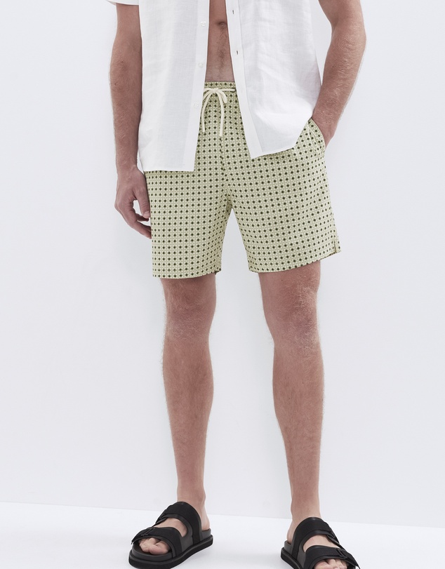 UNISON - Tile Geo Swim Short