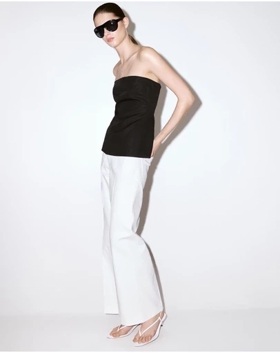 M.N.G - High-Waisted Wide Leg Jeans