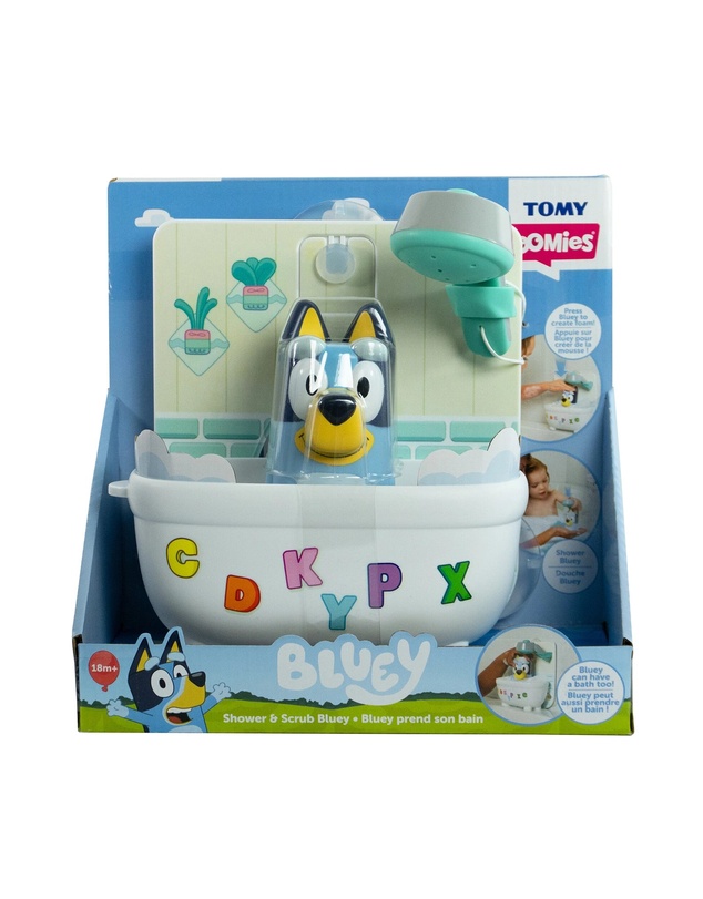 Bluey - Shower & Scrub bath toy