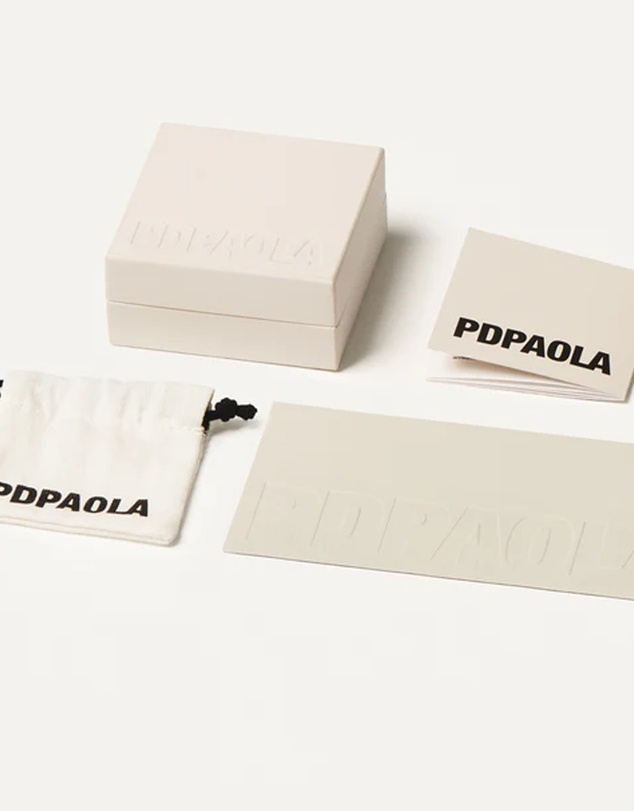 PDPAOLA - Oslo Cord Necklace Silver