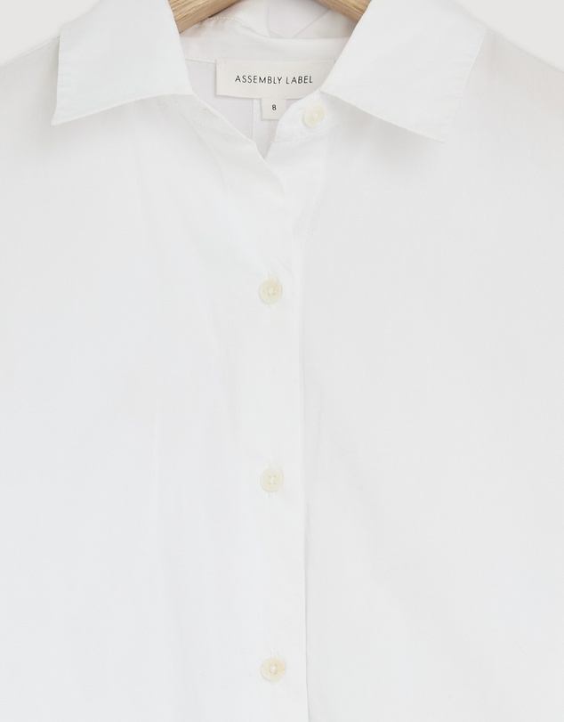 Revibe - Repaired Assembly Label Cotton Womens Shirts L/S