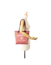 Pre-Loved by Azura Reborn - Pre-Loved chanel Chanel Tote Bag Pink Canvas