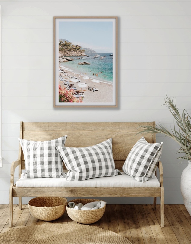 Amichi Co - Seaview Refuge Amalfi Fine Art Photography Print