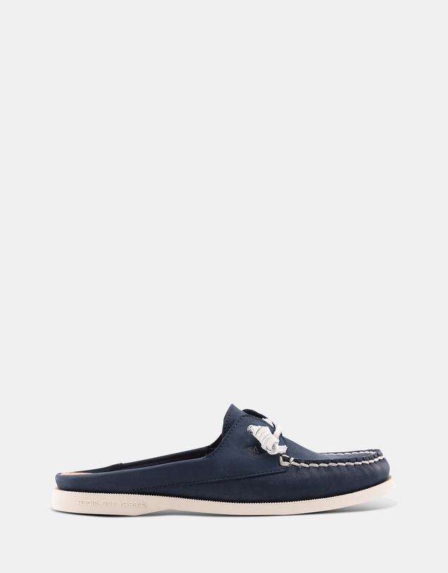 Sperry - A/O Leather Mule Nubuck Navy- Women's
