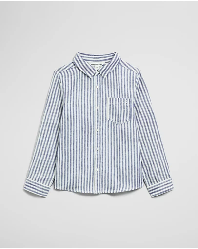 Country Road - Long Sleeve Linen Shirt