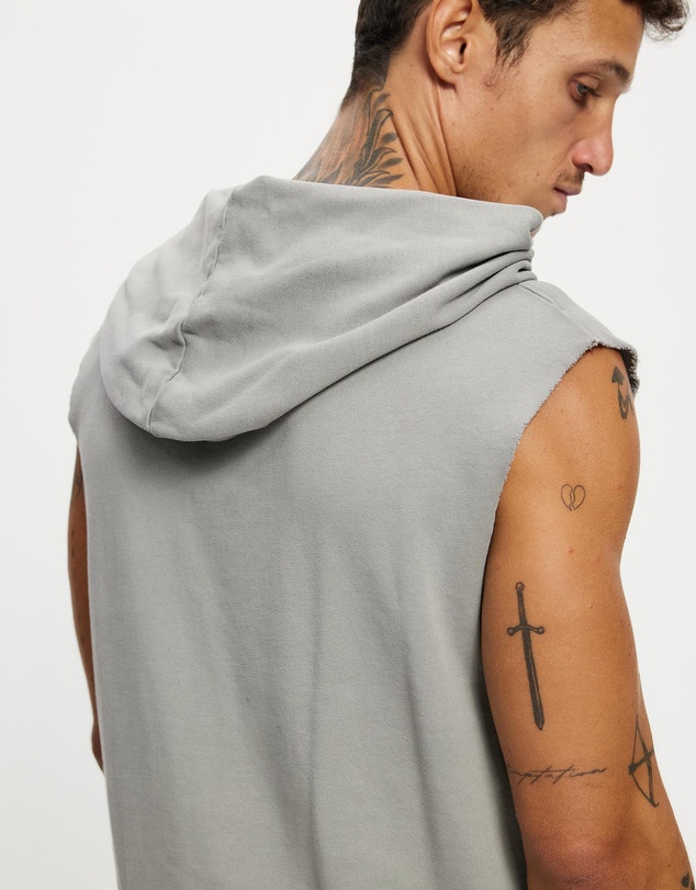 Surrounded By Ghosts - The Anandite French Terry Sleeveless Hoodie