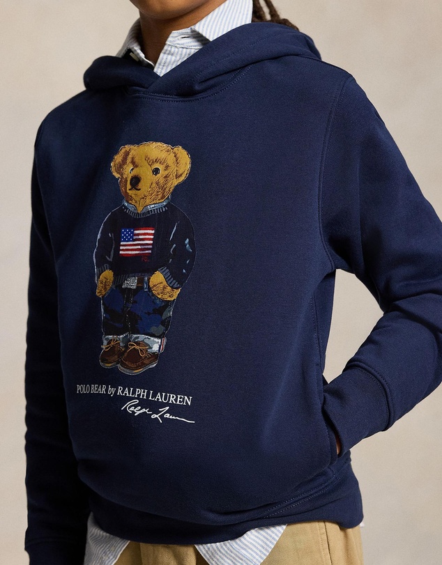Polo Ralph Lauren - Polo Bear Fleece Hoodie - Babies-Teens