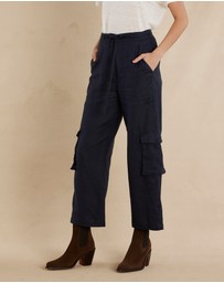 Amelius - Ciel Linen Cargo Pant