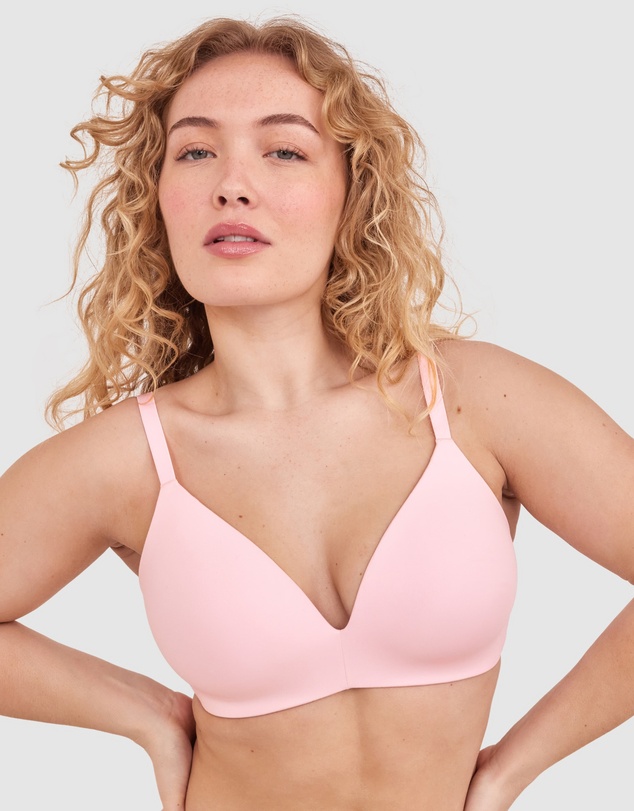 Bras N Things - NKD Lightly Lined Wirefree Bra - Pink