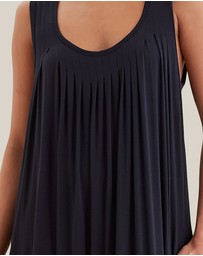 Papinelle - Kate Modal Soft Pleat Front Maxi Nightie