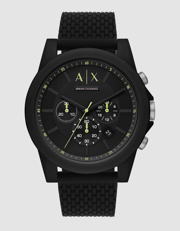Armani Exchange - Black Chronograph Watch AX1344