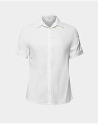 Forcast - Morgan Short Sleeve Cuff Shirt