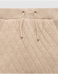 Purebaby - Quilted Track Pants -Kids-Babies