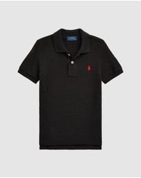 Polo Ralph Lauren - Cotton Mesh Polo Shirt - Kids