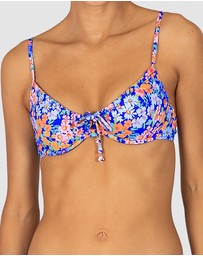 Baku Swimwear - Biarritz B/C Cup Ruched Underwire Bikini Bra Top