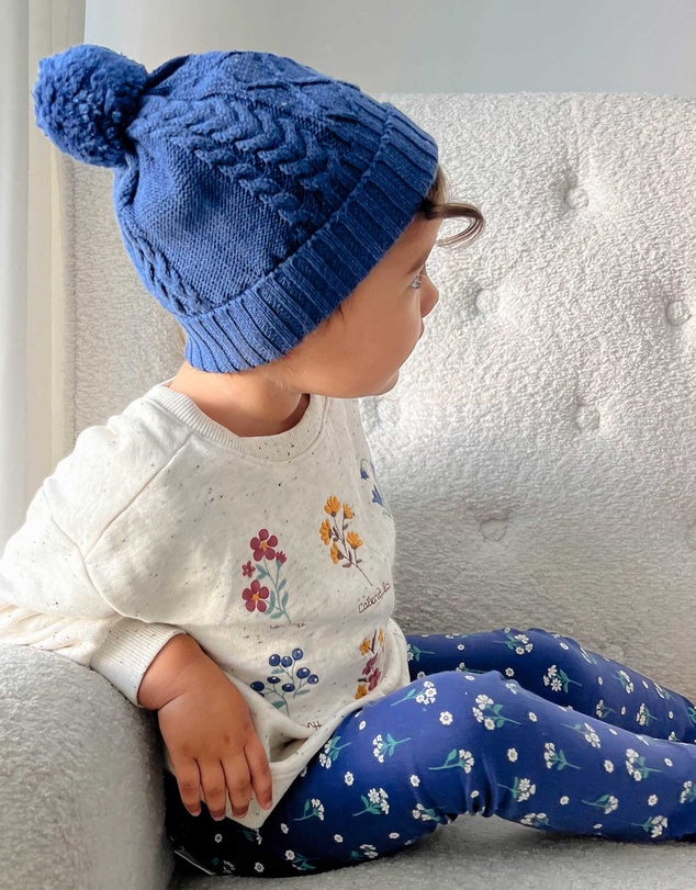 Purebaby - Cable Beanie -Kids-Babies