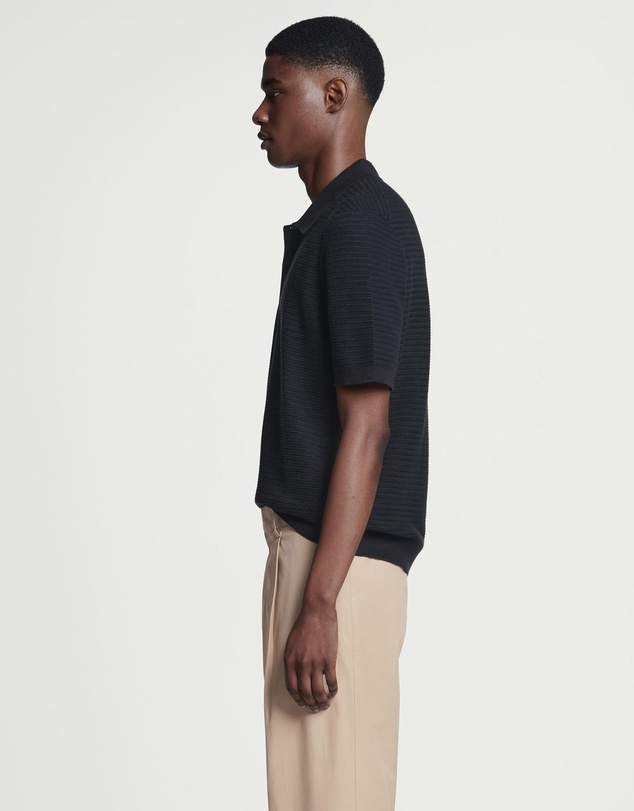 COS - Guy Cotton Stitch Polo