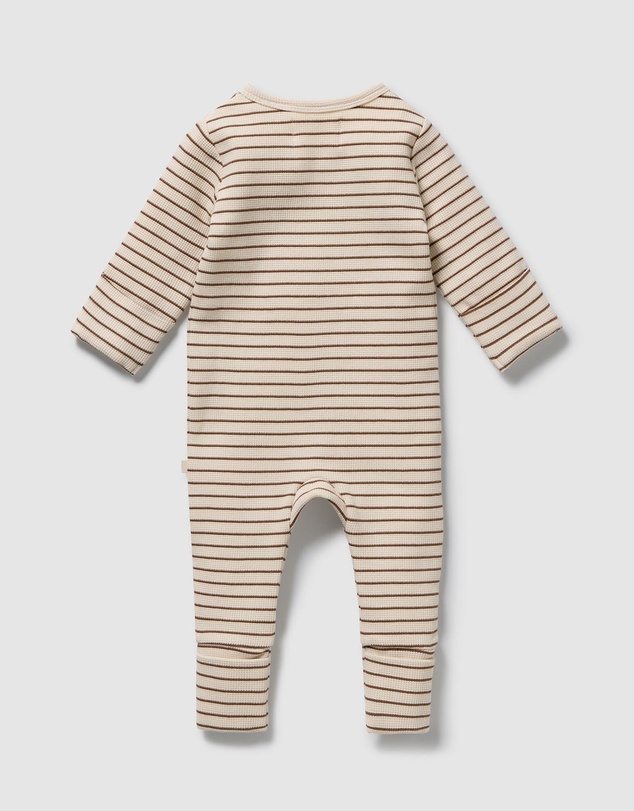 Wilson & Frenchy - Organic Waffle Zipsuit - Babies
