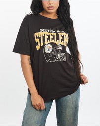 Vintage by The Real Deal - Pre Loved - Vintage 80s Champion NFL Pittsburgh Steelers Tee