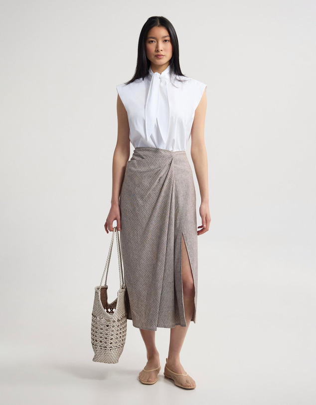 Oxford - Suki Tie Collar Shirt