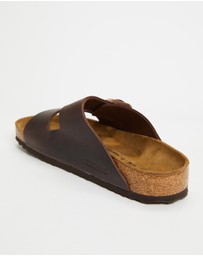 Birkenstock - Unisex Arizona Oiled Leather Regular Sandals