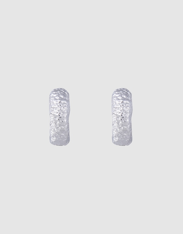 FAIRLEY - Antique Silver Huggies