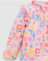 Purebaby - Printed Long Sleeve Rashie- Kids-Babies