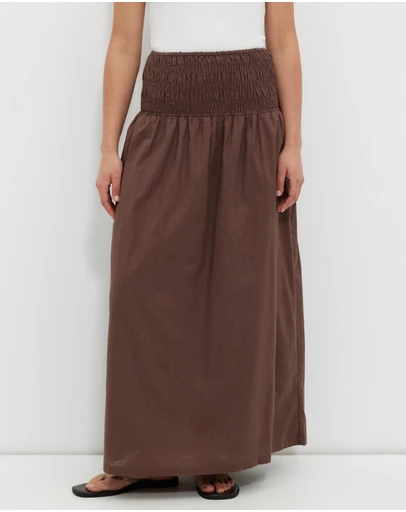 Calli - Dakota Shirred Skirt