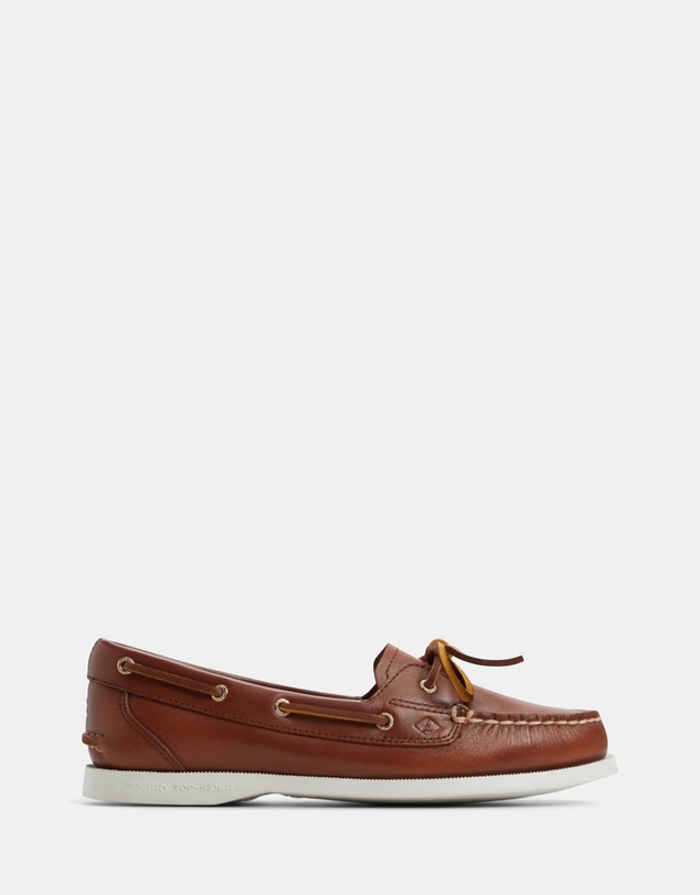 Sperry - A/O 1-Eye Leather Brown Distress- Women's