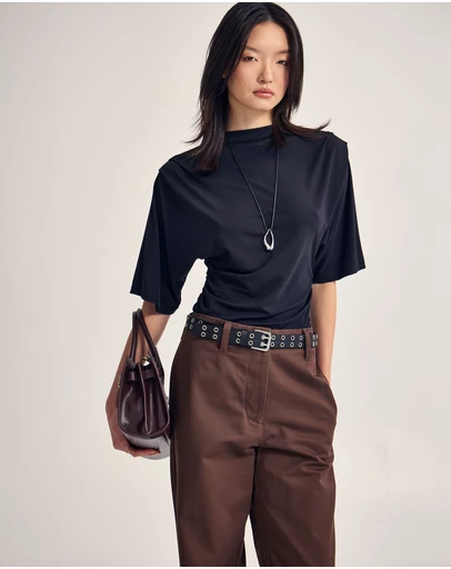 Oxford - Rosie Stretch Jersey Top