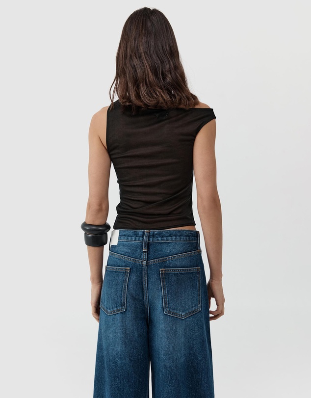 St. Agni - Fine Jersey Asymm Top