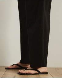 Atmos&Here Curvy - Clara Cotton Linen Tailored Pants
