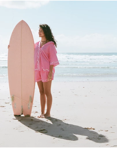 Petal & Pup - Sunshine Short Set - Pink