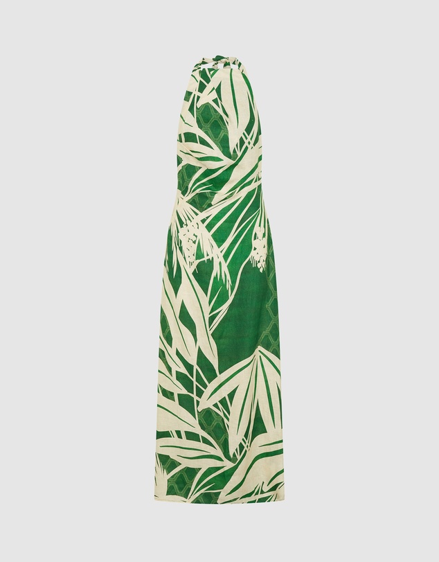 Morrison - Sorrento Linen Halter Dress
