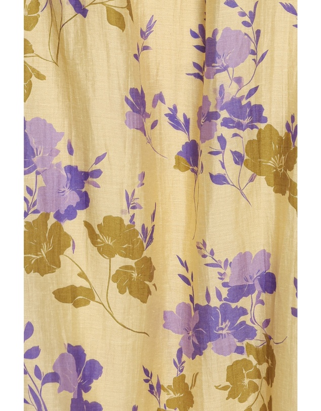 Petal & Pup - Cheya Off Shoulder Mini Dress - Green Purple Floral