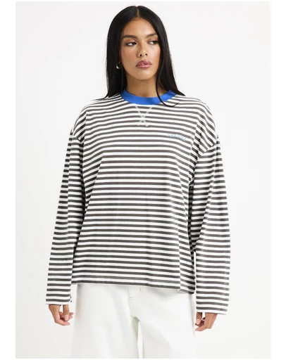 Subtitled - Hilo Striped Long Sleeve Top