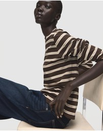 M.N.G - Long-Sleeved Striped T-Shirt