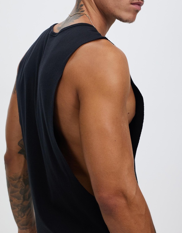 Surrounded By Ghosts - The Homilite Rib Knit Muscle T-Shirt