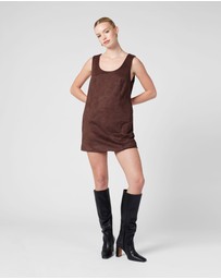 MVN - Faux Suede Mini Dress