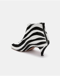 ARKET - Zebra-Print Ankle Boots