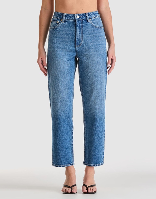 Lee - High Straight Crop Jeans