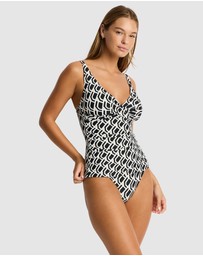 Sea Level Australia - Costa Cross Front Multifit Singlet Top