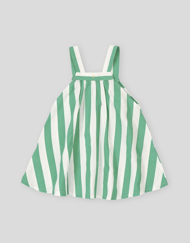 Goldie + Ace - Happy Stripe A-Line Dress - Babies-Kids