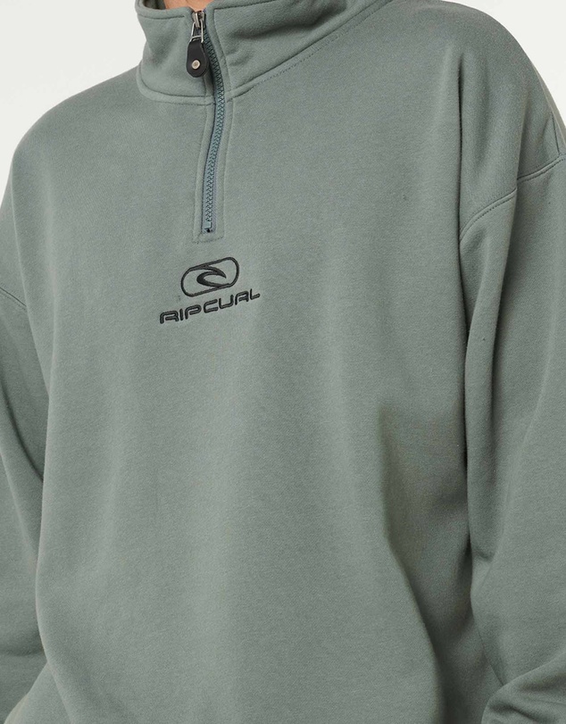 Rip Curl - Pill Icon 1/4 Zip Crew